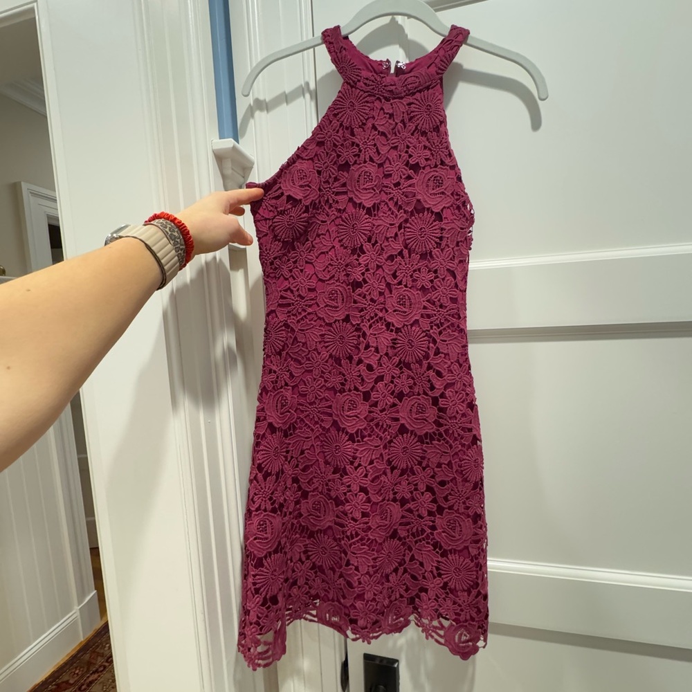 High Neck Lulu’s Dress
